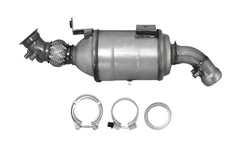 HELLA Soot/Particulate Filter, exhaust system Easy2Fit – PARTNERED with Faurecia