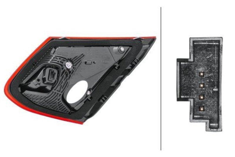 HELLA Heckleuchte 2TZ 011 787-291