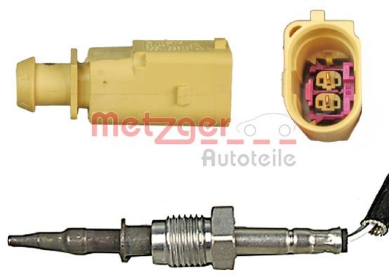 METZGER Sensor, Abgastemperatur ORIGINAL ERSATZTEIL 894538