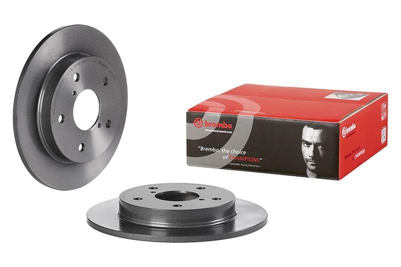 2x BREMBO Bremsscheibe PRIME LINE - UV Coated