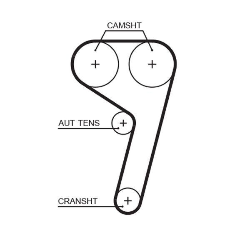 GATES Zahnriemensatz PowerGrip™ K035669XS