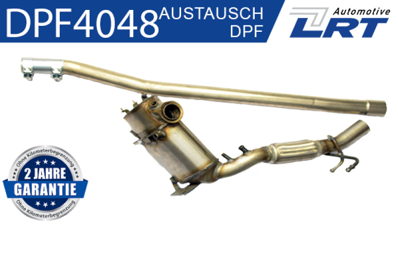 LRT Ruß-/Partikelfilter, Abgasanlage