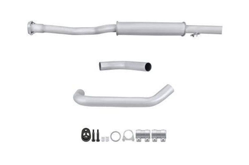 HELLA Mittelschalldämpfer Easy2Fit – PARTNERED with Faurecia 8LC 366 024-051