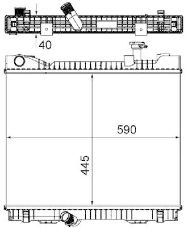 MAHLE Kühler, Motorkühlung PREMIUM LINE