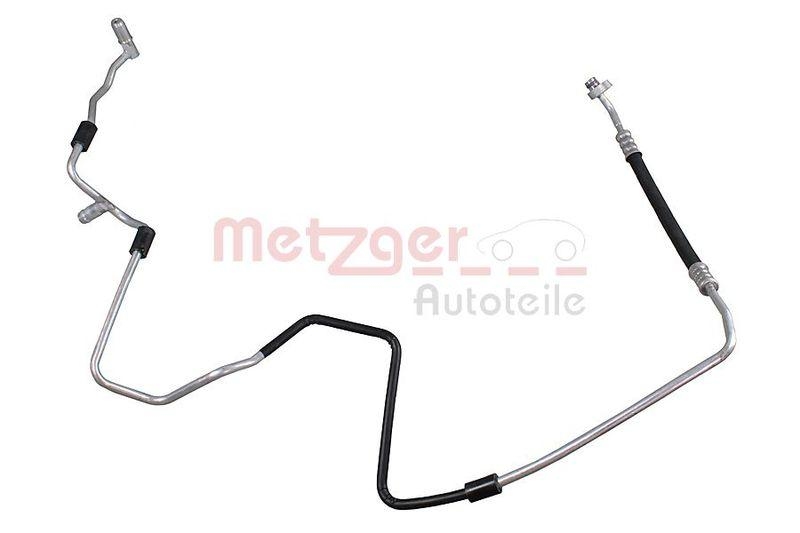 METZGER High Pressure Line, air conditioning GREENPARTS