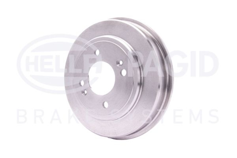 2x HELLA Brake Drum