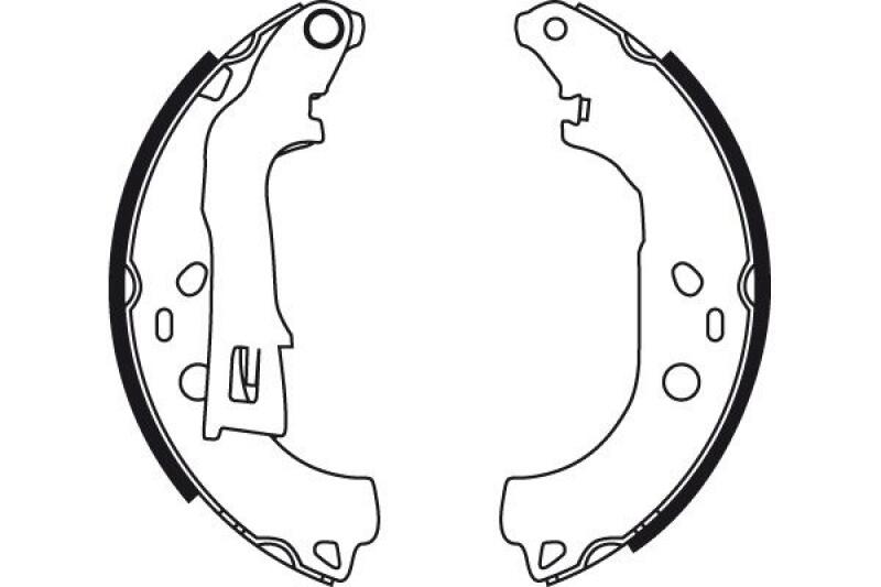 TRW Bremsbackensatz GS8738