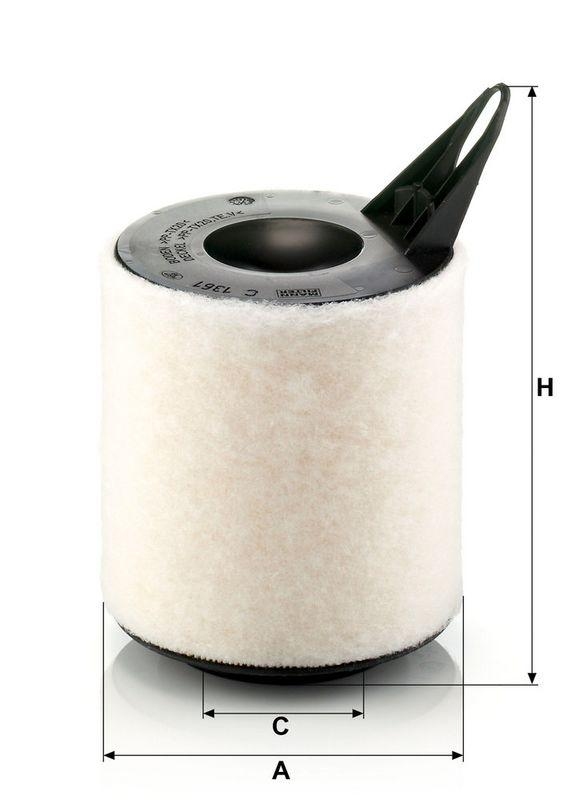 MANN-FILTER Luftfilter