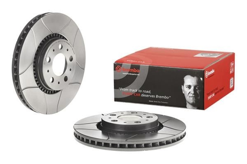 2x BREMBO Brake Disc XTRA LINE - Max