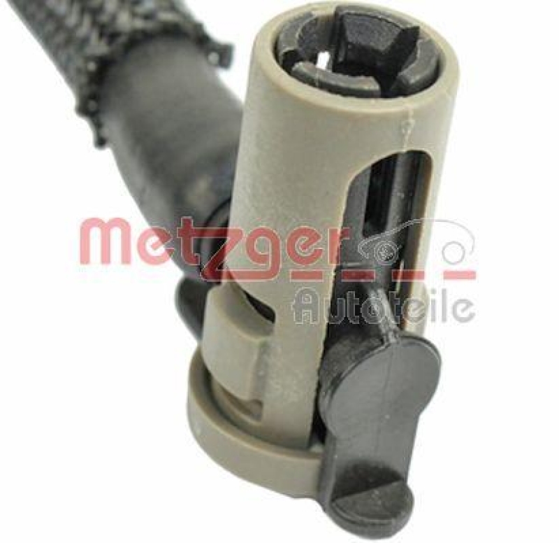 METZGER Hose, fuel overflow