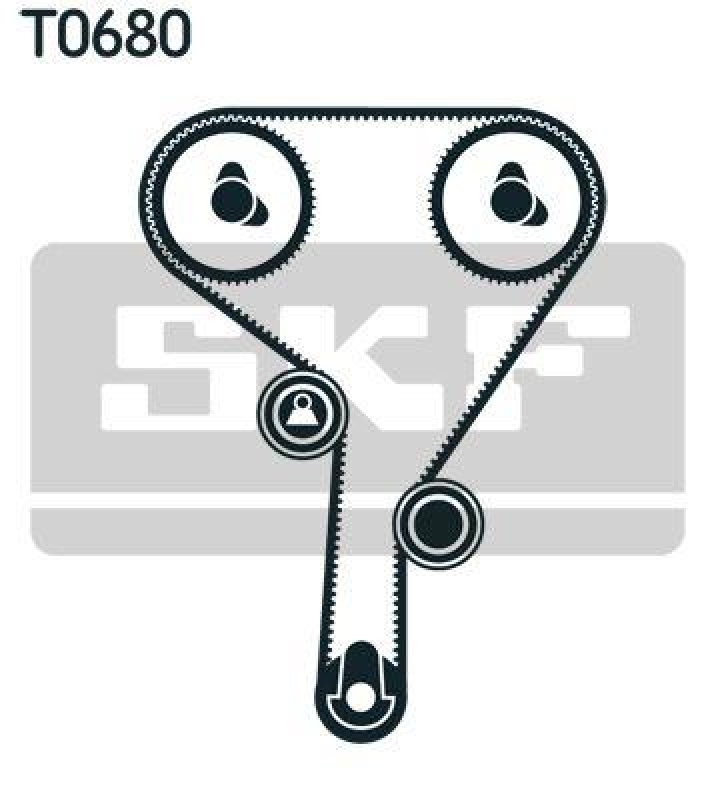 SKF Zahnriemensatz VKMA 05260