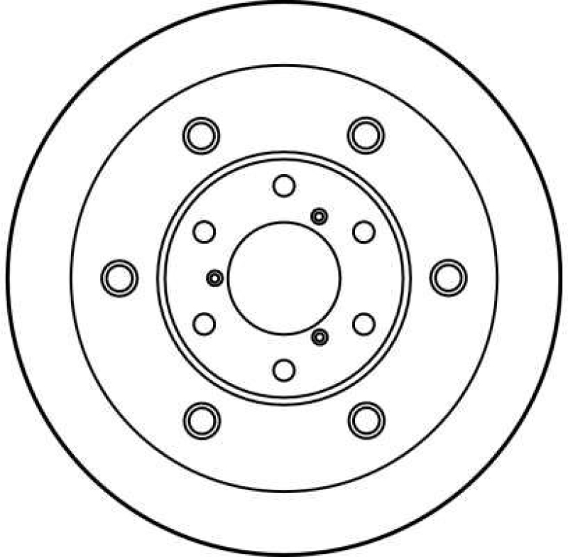 2x TRW Bremsscheibe