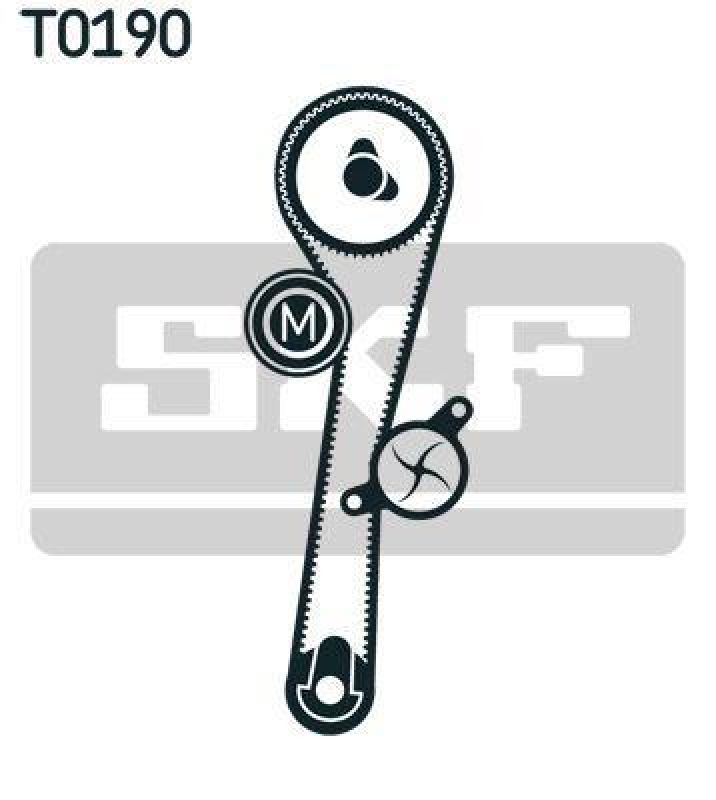 SKF Zahnriemensatz VKMA 06002