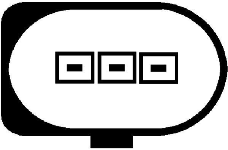 HELLA Sensor, Nockenwellenposition 6PU 009 121-411