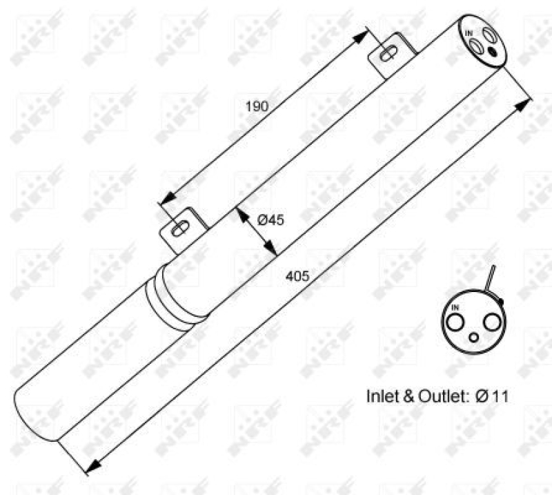 NRF Trockner, Klimaanlage EASY FIT 33196