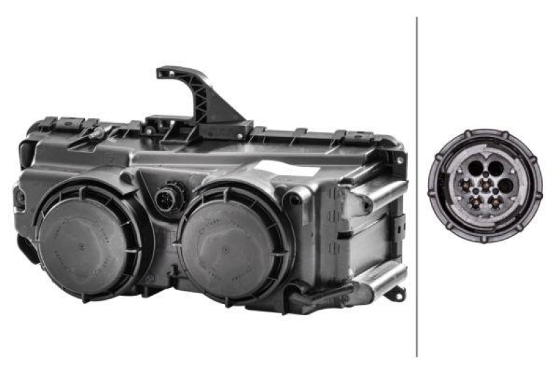 Hella Hauptscheinwerfer H7 H1 links passend für Mercedes Axor L LL 1836 LLS 4135