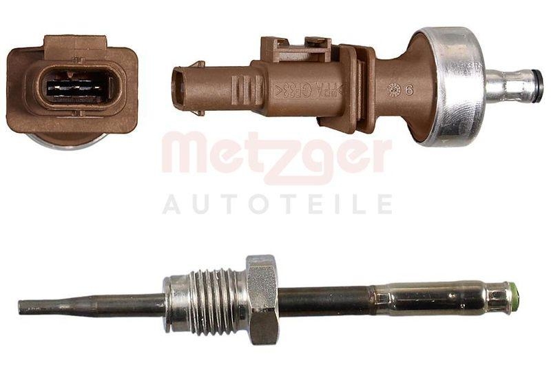 METZGER Sensor, Abgastemperatur ORIGINAL ERSATZTEIL GREENPARTS 08941009