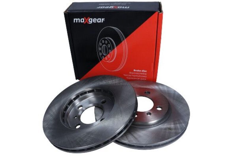 2x MAXGEAR Brake Disc