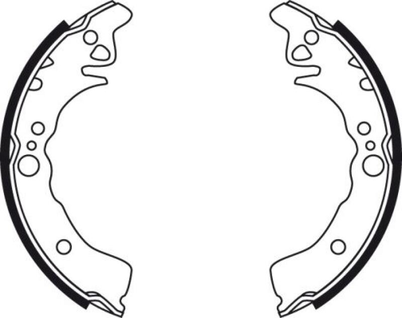 TRW Bremsbackensatz GS8761