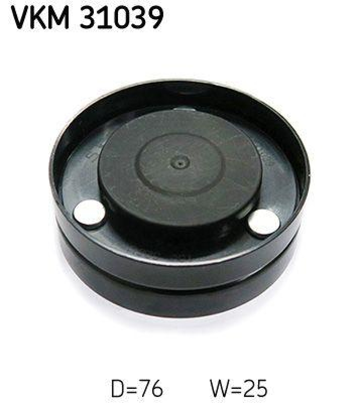 SKF Umlenk-/Führungsrolle, Keilrippenriemen VKM 31039