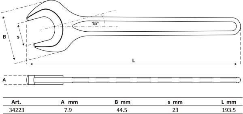 BGS Open-end Spanner