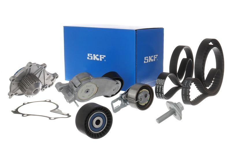 SKF Wasserpumpe + Zahn-/Keilrippenriemensatz MASTERKIT