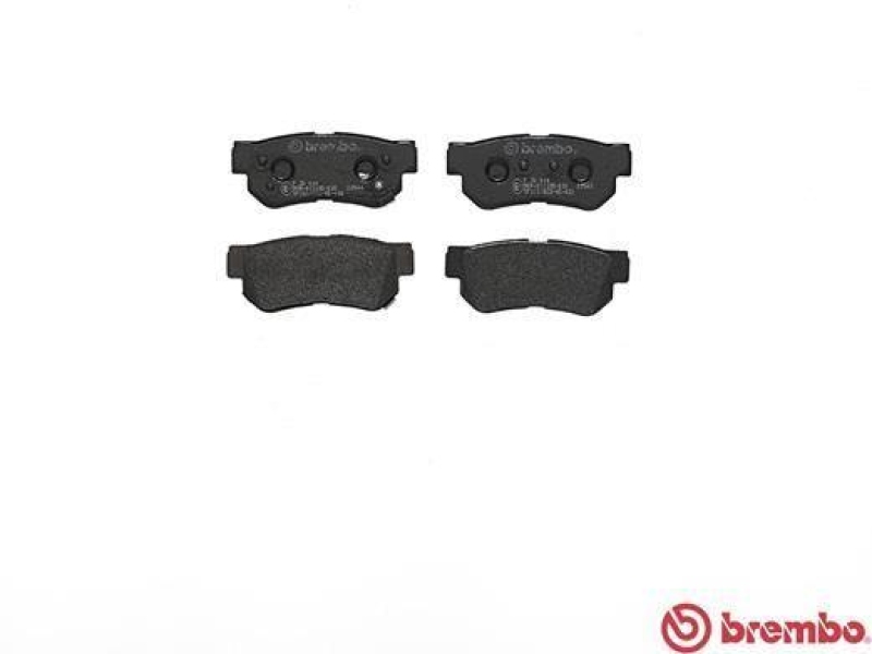 BREMBO Bremsbelagsatz, Scheibenbremse PRIME LINE