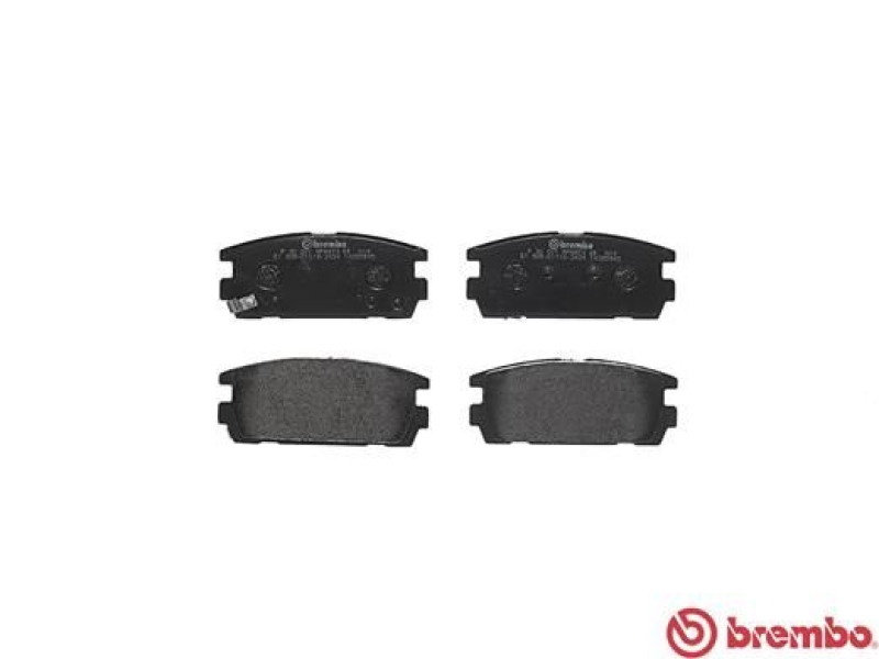 BREMBO Bremsbelagsatz, Scheibenbremse PRIME LINE