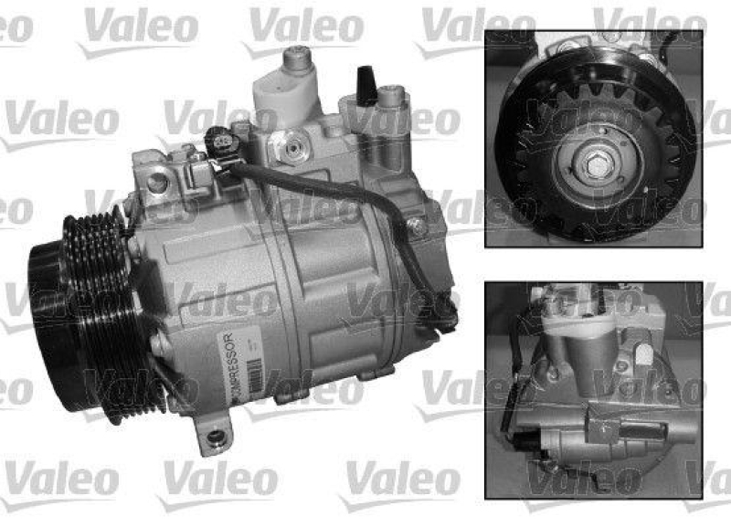 VALEO Compressor, air conditioning NEW ORIGINAL PART