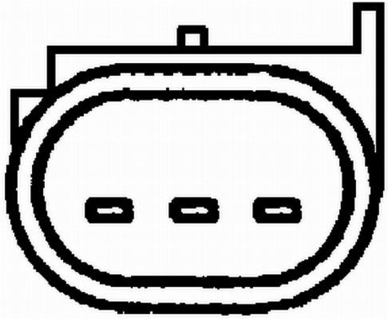 HELLA Sensor, Nockenwellenposition 6PU 009 121-691