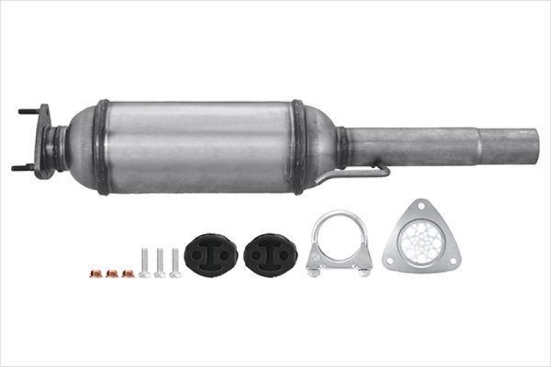 HELLA Ruß-/Partikelfilter, Abgasanlage Easy2Fit – PARTNERED with Faurecia 8LH366080-461