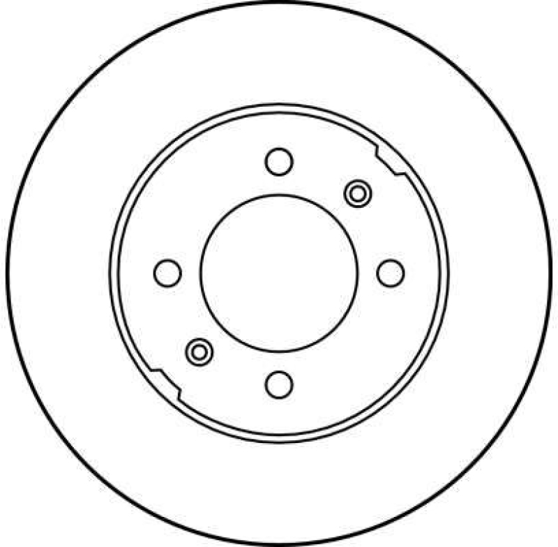 2x TRW Bremsscheibe DF1829