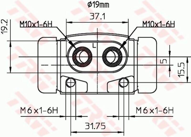 TRW Wheel Brake Cylinder