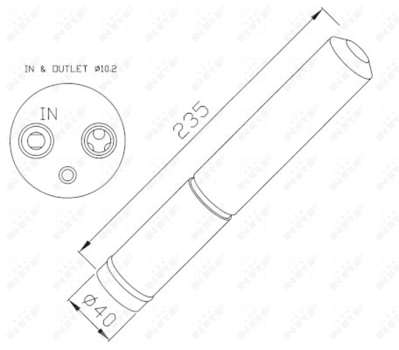 NRF Trockner, Klimaanlage EASY FIT 33225