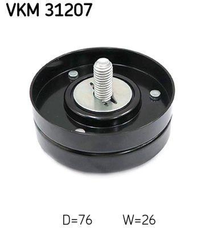 SKF Umlenk-/Führungsrolle, Keilrippenriemen VKM 31207