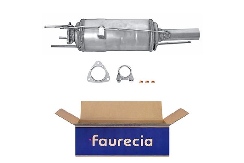 HELLA Ruß-/Partikelfilter, Abgasanlage Easy2Fit – PARTNERED with Faurecia