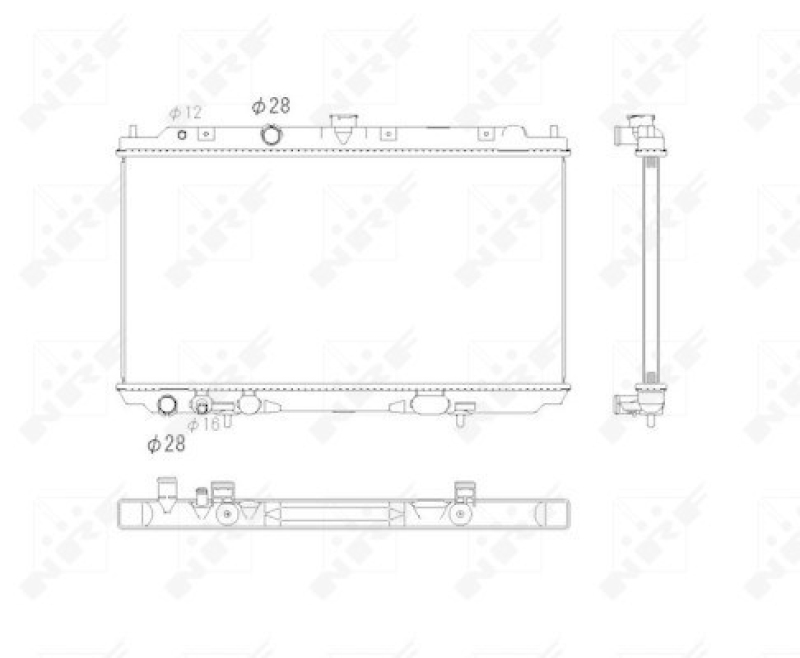 NRF Radiator, engine cooling