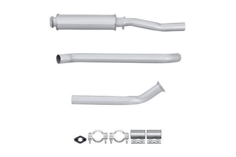 HELLA Mittelschalldämpfer Easy2Fit – PARTNERED with Faurecia 8LC 366 024-981