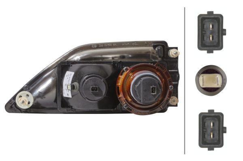 Hella Hauptscheinwerfer H1 rechts passend für Mercedes Citaro G GN3 LÜ MUE NG