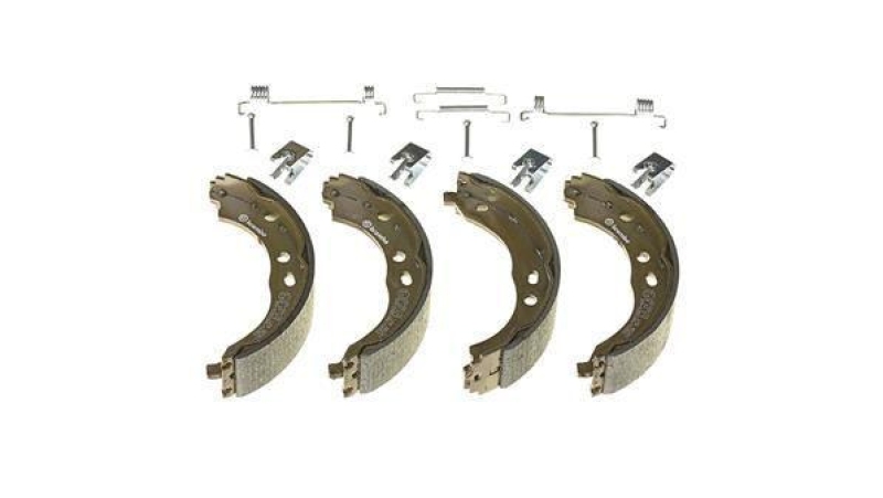 BREMBO Brake Shoe Set, parking brake ESSENTIAL LINE