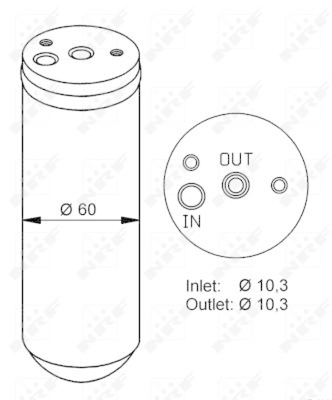 NRF Trockner, Klimaanlage EASY FIT 33293
