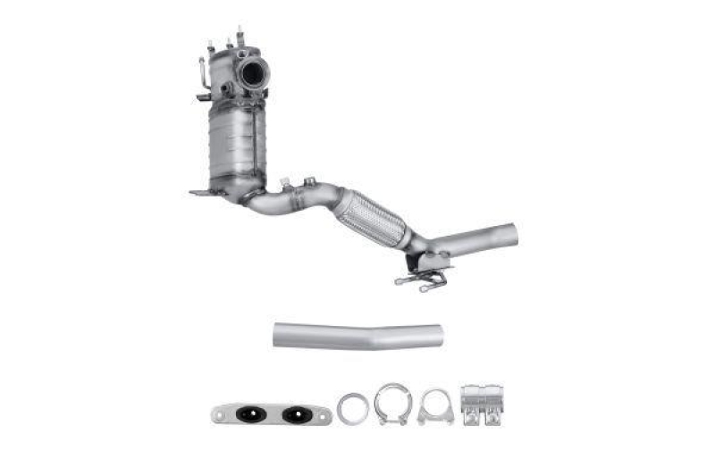 HELLA Ruß-/Partikelfilter, Abgasanlage Easy2Fit – PARTNERED with ...