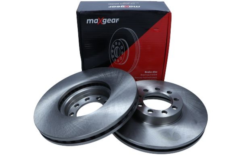 2x MAXGEAR Brake Disc