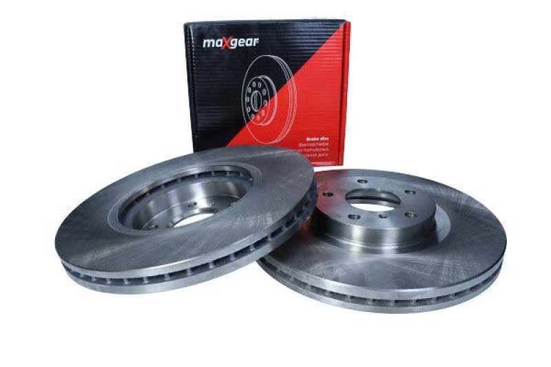 2x MAXGEAR Bremsscheibe 19-2407