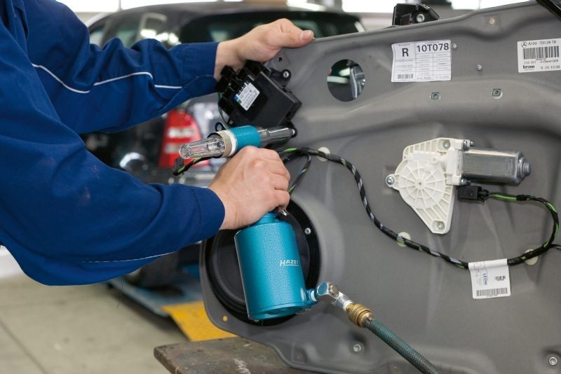 HAZET Rivet Setter (compressed air) Blind rivet gun