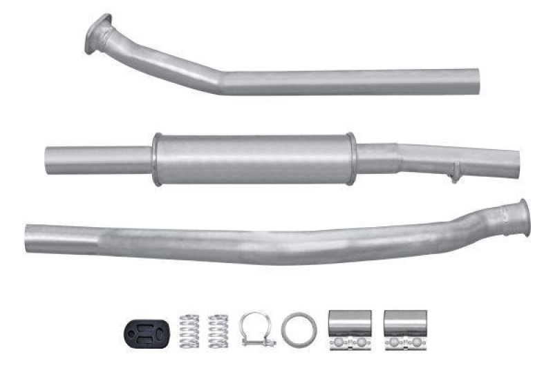 HELLA Vorschalldämpfer Easy2Fit – PARTNERED with Faurecia 8LB366021-321