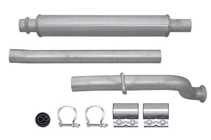 HELLA Vorschalldämpfer Easy2Fit – PARTNERED with Faurecia 8LB366021-401