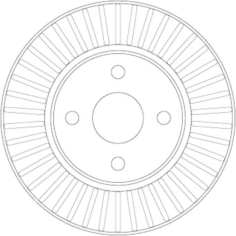 2x TRW Bremsscheibe