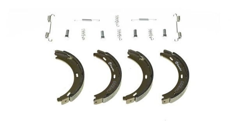 BREMBO Brake Shoe Set, parking brake