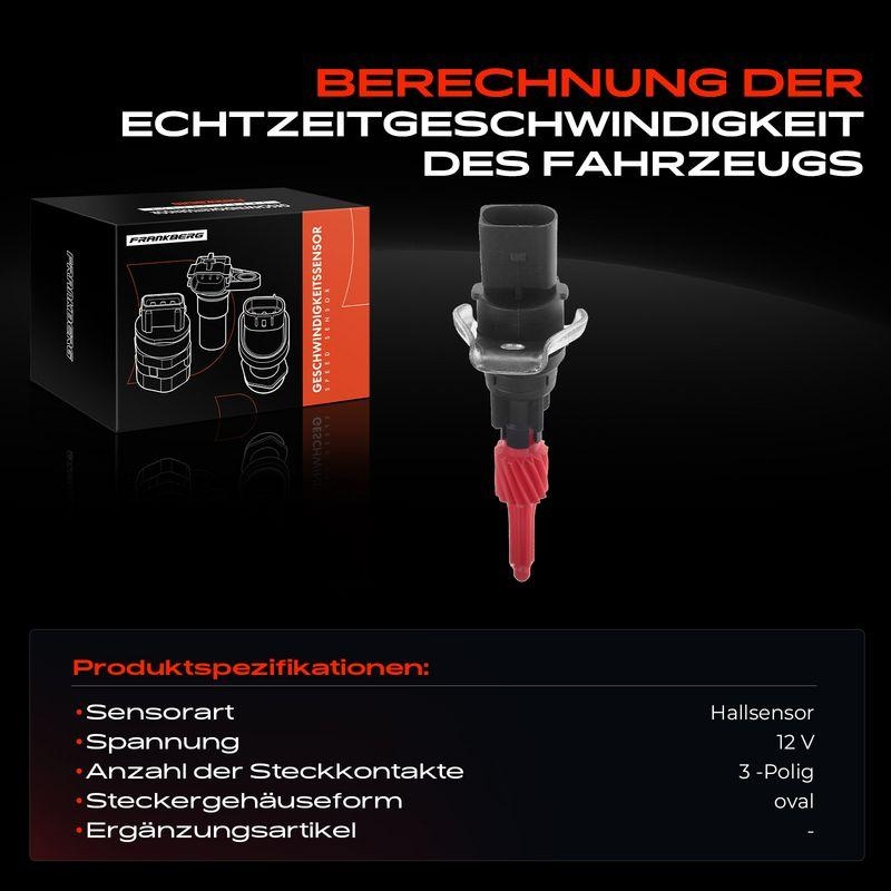 1x Frankberg Geschwindigkeitssensor 5481FB0020163